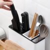Tableware Storage Holders Kitchen Knife Plastic Storages Racks For Kitchen Convenience Cabinet Kitchen Gadgets