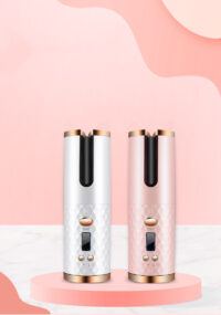 Automatic Hair Curler – Rechargeable Rotating Curling Iron