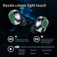 2dc15999-a19b-4297-9225-8add71973be3.jpg YD03 Wireless Bluetooth-compatible Headset TWS Large Screen Smart Digital Display In Ear Breathing Light