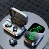 3c609640-b690-4906-9a4c-2b881f0535ea.jpg YD03 Wireless Bluetooth-compatible Headset TWS Large Screen Smart Digital Display In Ear Breathing Light