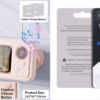 5a1c95e5-31c7-4938-b3bd-21ea165ee0c7.jpg Bathroom Waterproof Mobile Phone Box Bluetooth Speaker Audio Bath TV Stand Mobile Phone Holder 360 Degree Rotation Touch Screen