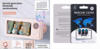 5a1c95e5-31c7-4938-b3bd-21ea165ee0c7.jpg Bathroom Waterproof Mobile Phone Box Bluetooth Speaker Audio Bath TV Stand Mobile Phone Holder 360 Degree Rotation Touch Screen