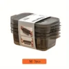 3-Piece Reusable Food Storage Box – Transparent & Sealed