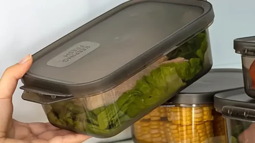 Ad8ea3c5fbb6642bdb071d24498ab1b8bk.webp 3-Piece Reusable Food Storage Box β Transparent & Sealed