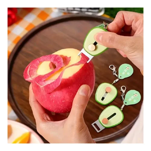 Avocado Peeler – Stainless Steel Keychain Peeler for Fruits & Veggies"