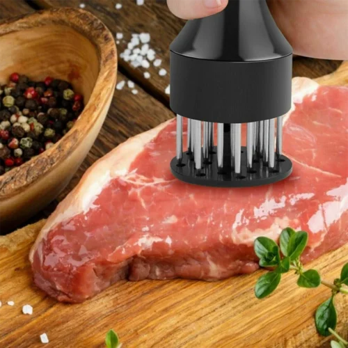 Steak Meat Tenderizer – Stainless Steel Needle Hammer