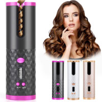 Automatic Hair Curler – Rechargeable Rotating Curling Iron