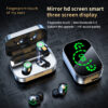 e18cca14-8953-4cf9-9966-c55e7c99f5ee.jpg YD03 Wireless Bluetooth-compatible Headset TWS Large Screen Smart Digital Display In Ear Breathing Light
