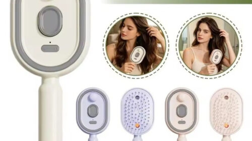 Electric Spray Airbag Massage Comb Essential Oil Atomized Hair Brush Anti-static Salon Fluffy Modeling Hair Care Tools